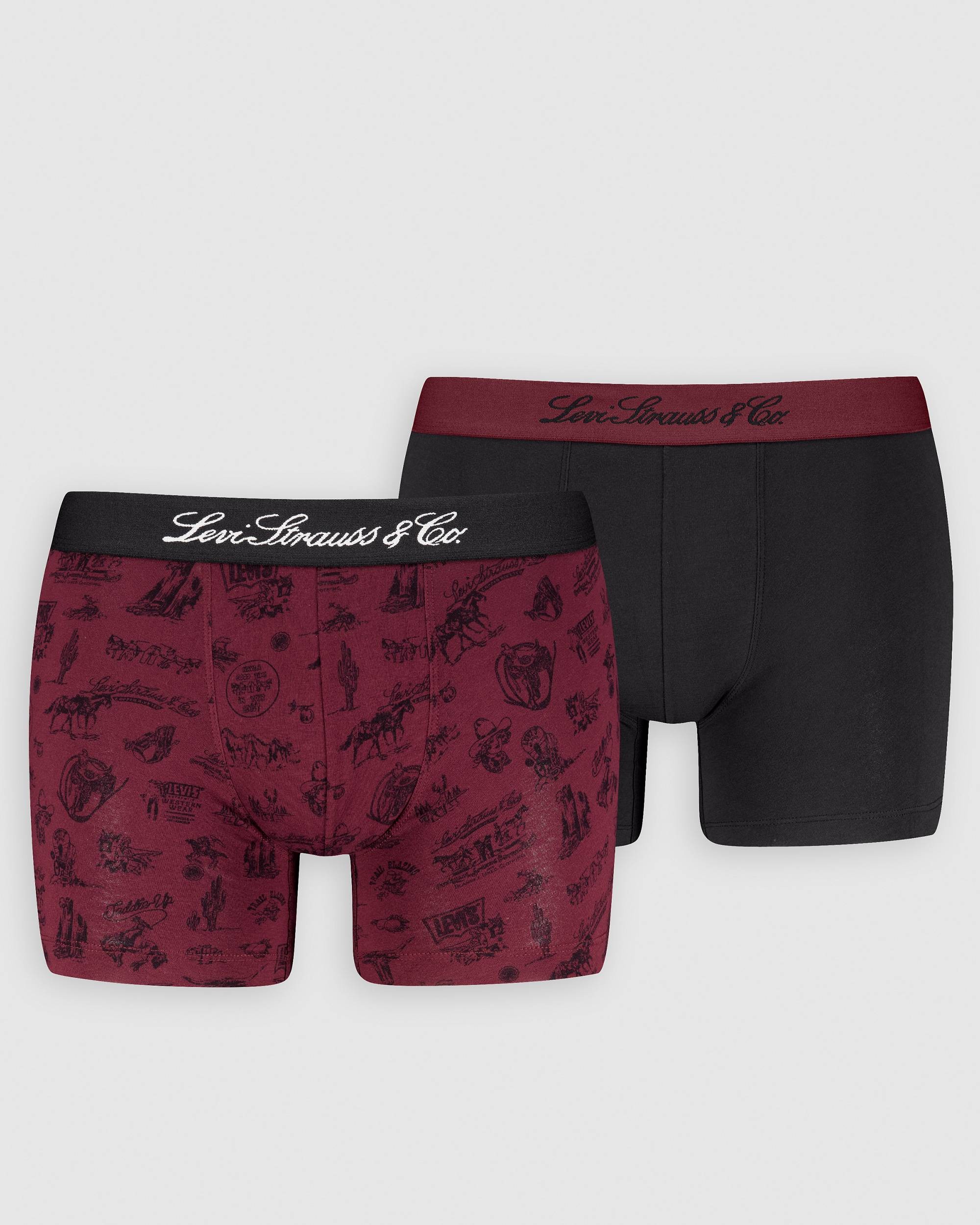 Levis boxer brief western icon aop red combo Levis boxer brief western icon aop red combo